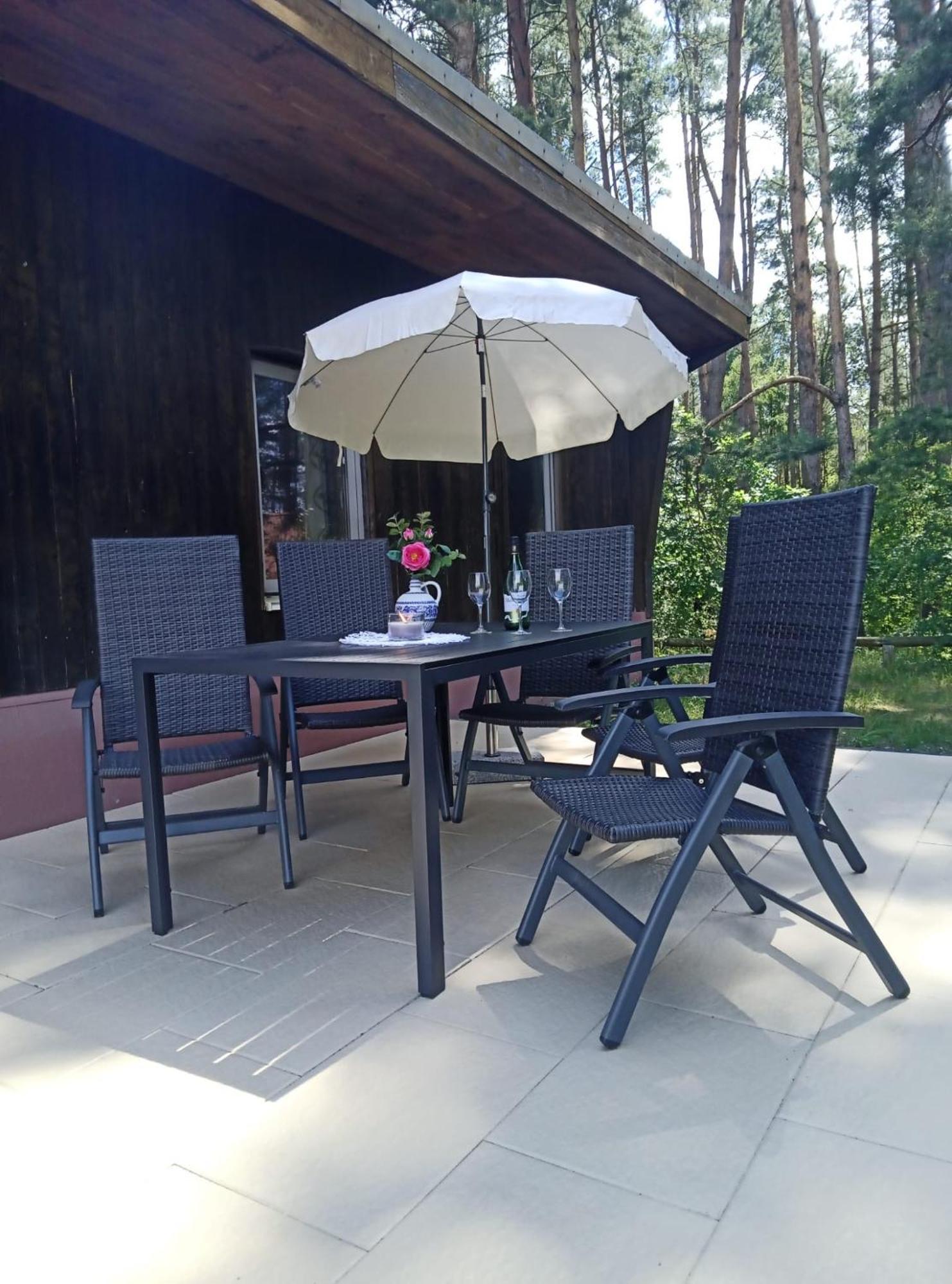 Bungalow Im Gruenen Am Waschsee Mechow  المظهر الخارجي الصورة
